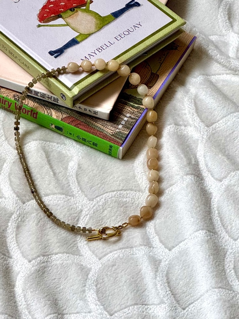 Handmade Necklace with Natural Stones